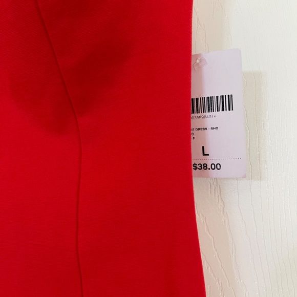 Red mermaid midi dress - Picture 3 of 7